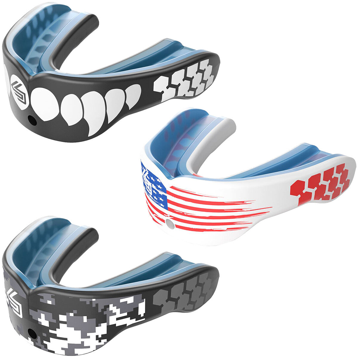 Gel Max Power Print Mouthguard for Sports - Shock Doctor