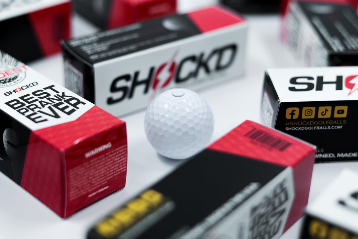 Loud Golf Balls - Viral Prank Golf Balls for Fun & Gifting - Shock'D