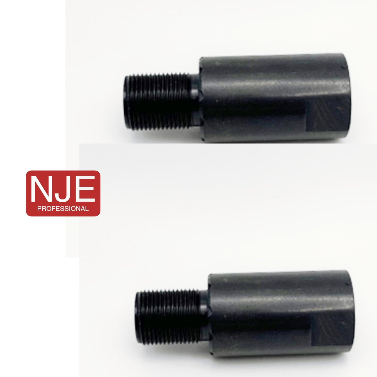 2 Pack Steel Thread Adapter Extenders 1/2x28 to 1.25 Inch for Firearms