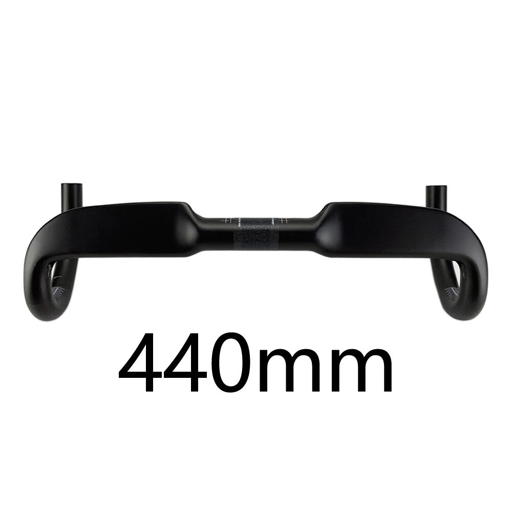 Carbon Drop Bar Road Bike Handlebar 31.8mm Internal Routing Lightweight