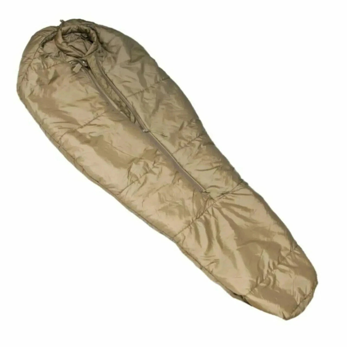 USMC 3 Seasons Military Sleeping Bag - Coyote Brown, Lightweight & Compact