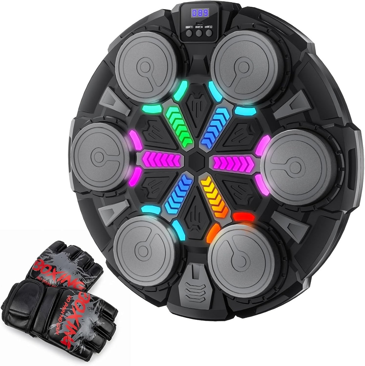Bluetooth Music Boxing Machine for Kids & Adults - Home Fitness Equipment