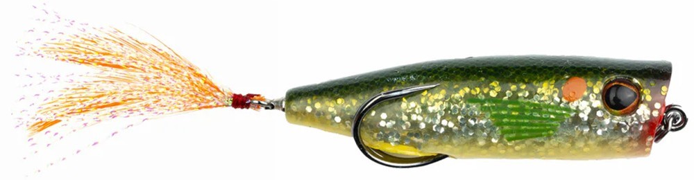 Fishing Topwater Popper Lure - 3/8 oz Snag Proof Zoo Pop Variety Pack