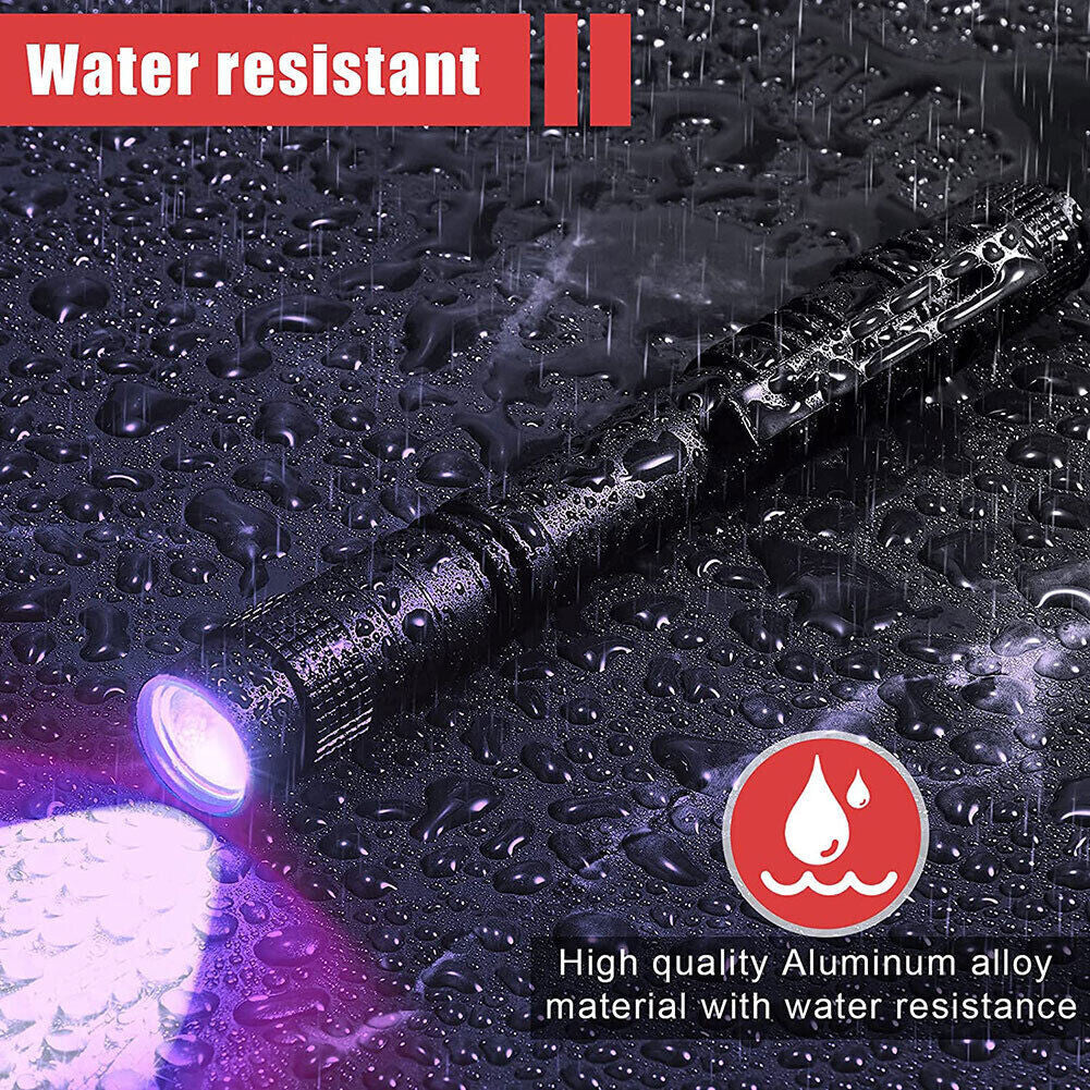 UV Blacklight Flashlight 395nm Handheld UV Pen Light for Insect Detection