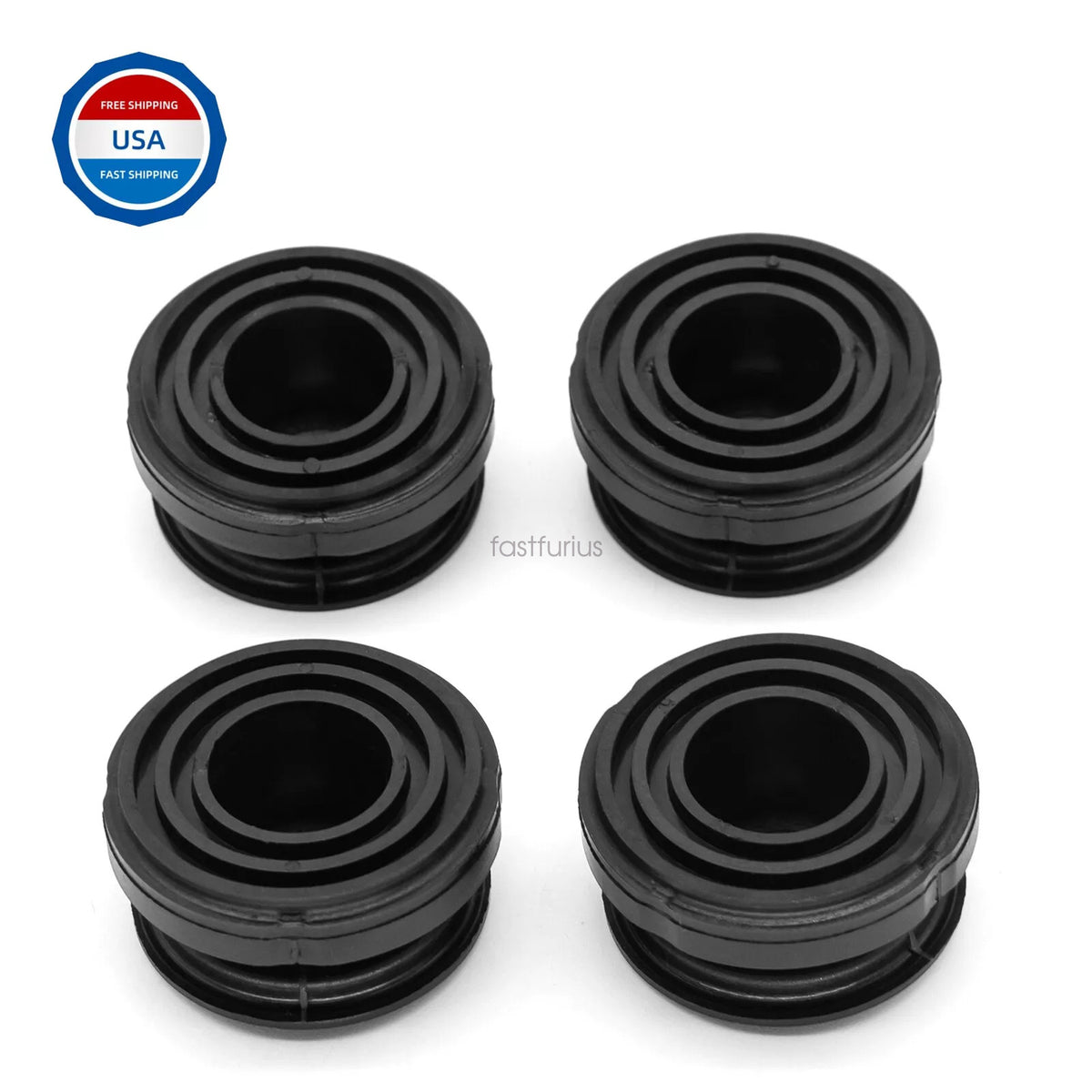 4x Rubber Foot Pads for Honda Generators EB2000i EU2000i Replacement Parts