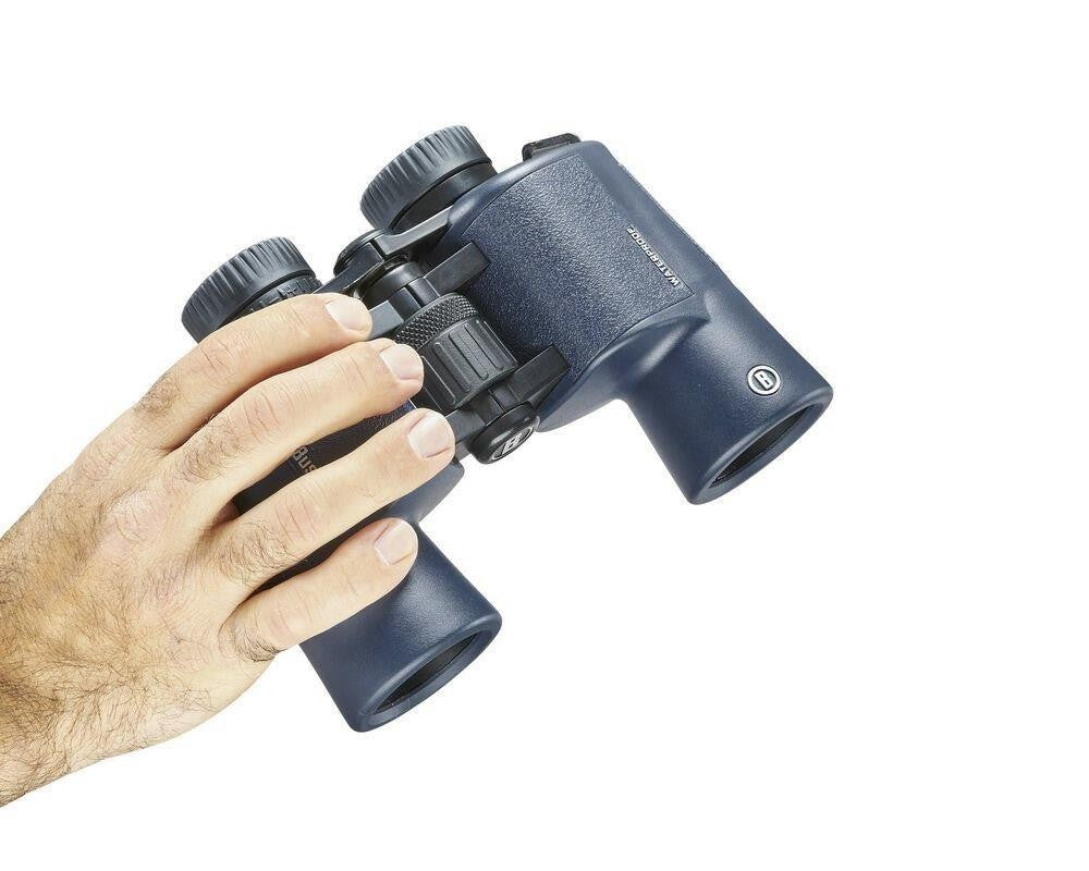 Waterproof 10x42 Binoculars with Fully Multi-Coated Lenses Navy Blue