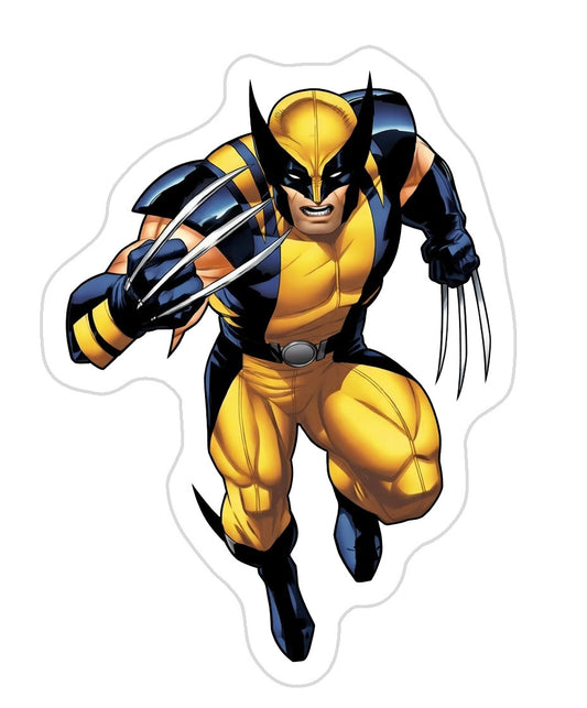 Wolverine Vinyl Decal Sticker - 3 Inch Weather-Resistant Car & Laptop Decor