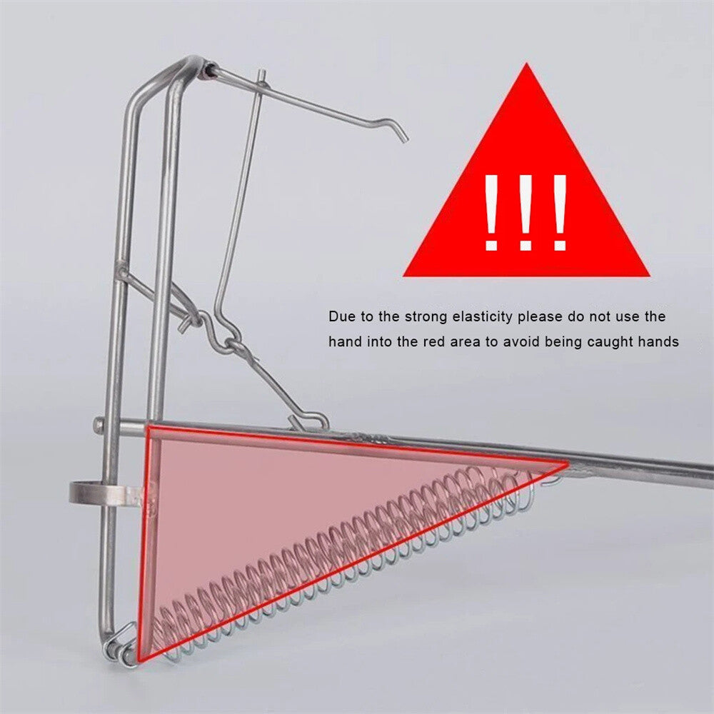 Adjustable Fishing Rod Holder Stand for Bank Fishing, Durable Metal