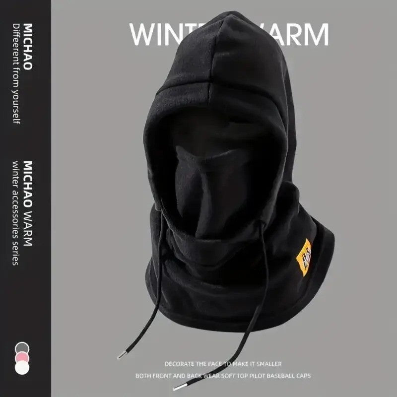 3-in-1 Winter Balaclava Hat Mask Neck Warmer for Men Women - Windproof Cold Weather Gear