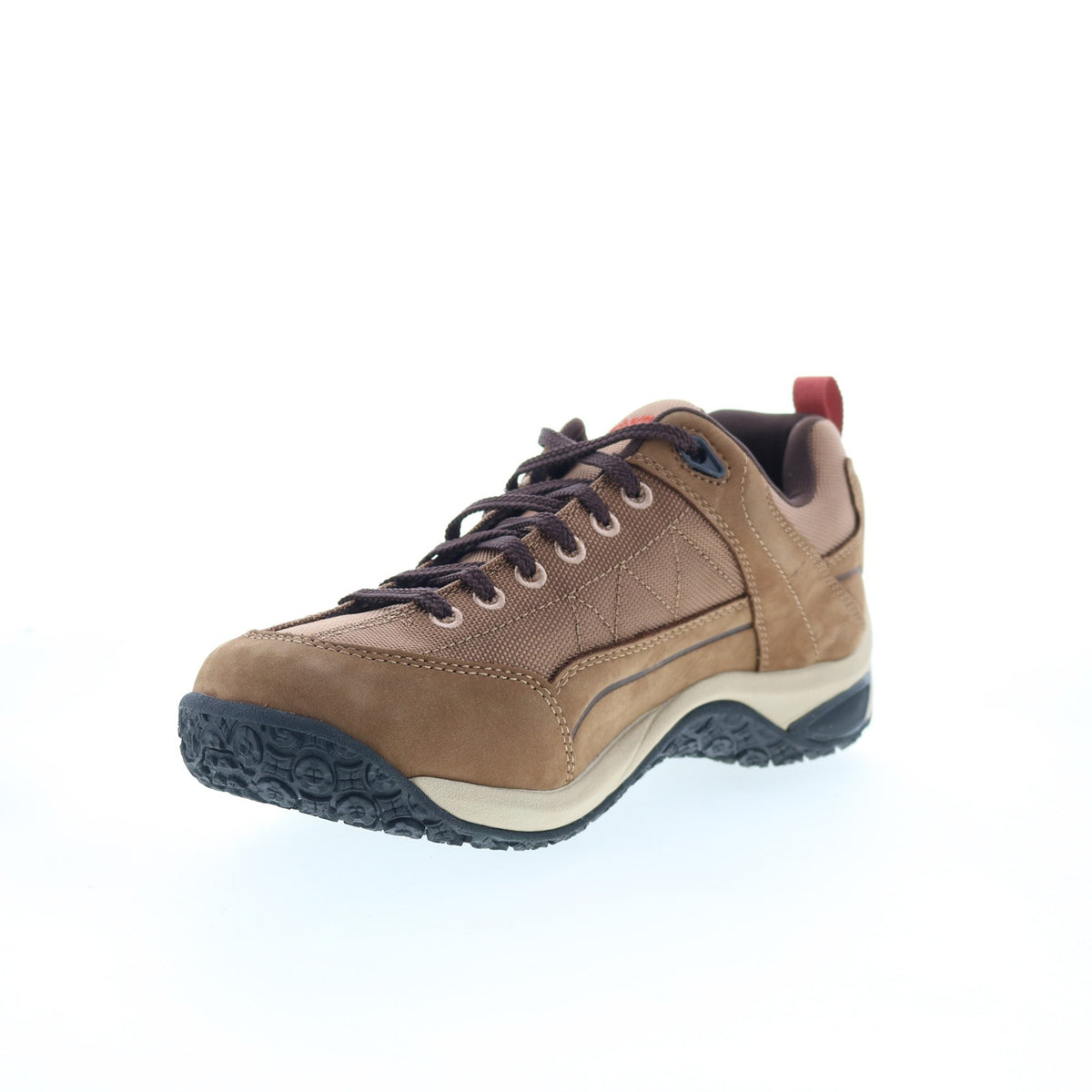Men's Wide Brown Hiking Shoes - Athletic Trekker Footwear