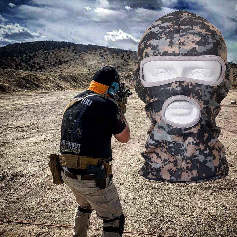 Outdoor Tactical Face Mask UV Protection Balaclava for Sports & Cycling