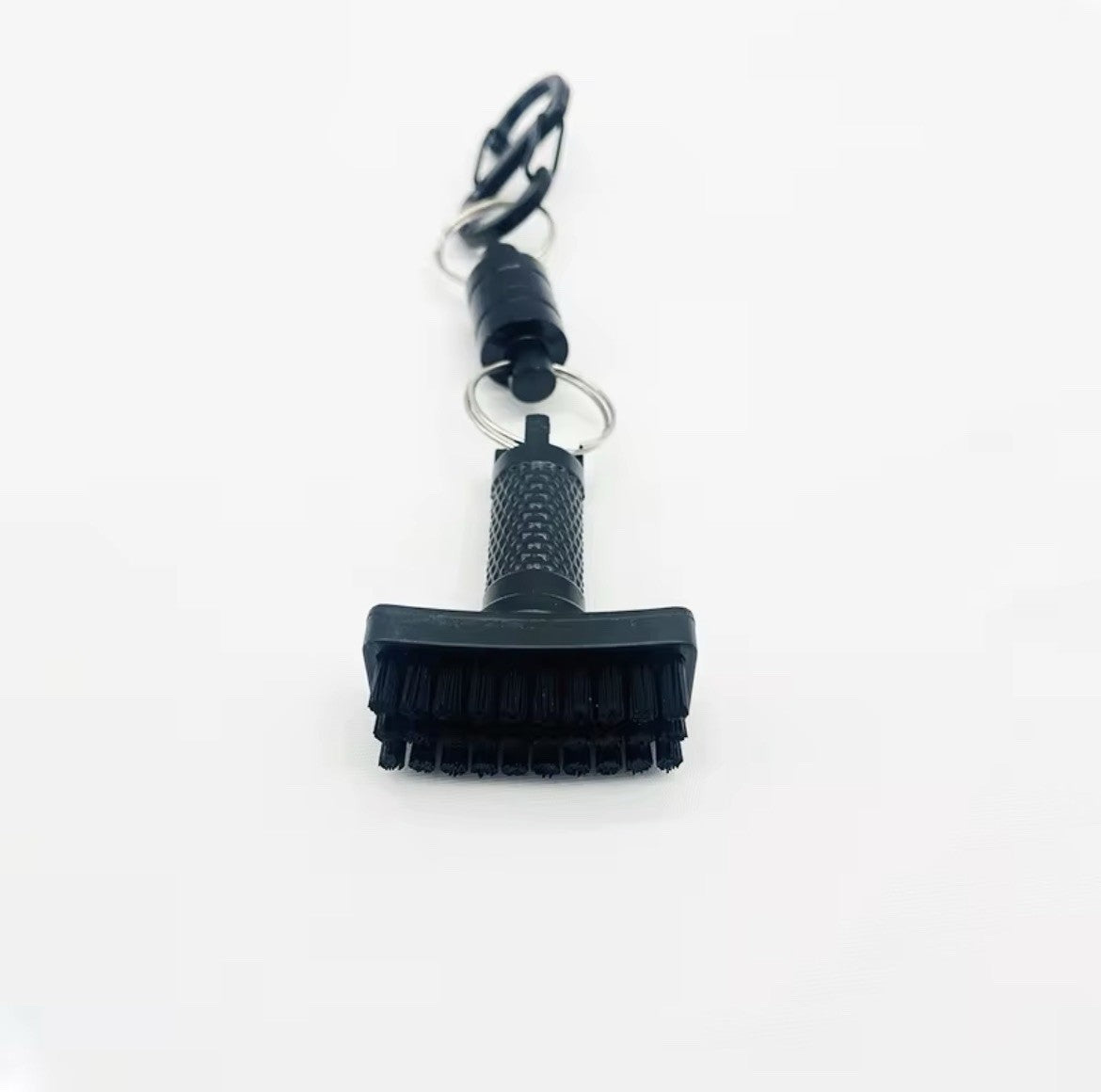 Golf Club Cleaning Brush with Magnetic Clip & Key Chain