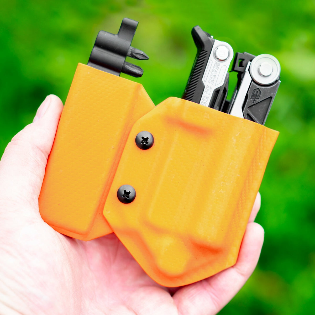 Kydex Multitool Sheath for Gerber CENTER-DRIVE & Bit Sidecar - Custom Fit, Made in USA