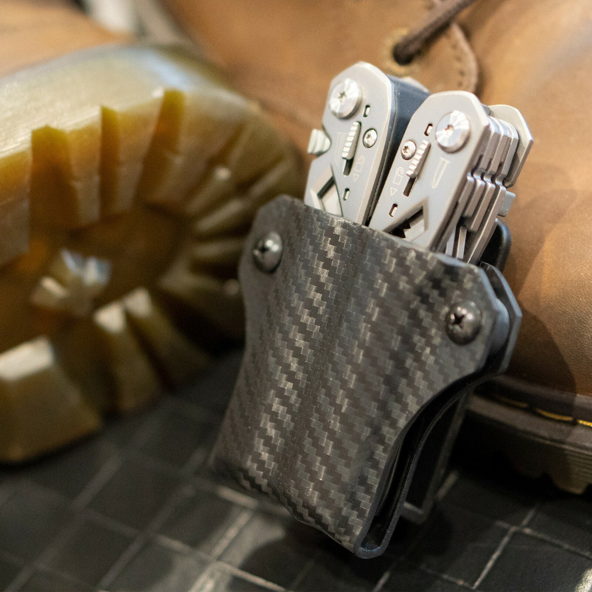 Kydex Multitool Sheath for GERBER SUSPENSION - Made in USA, Adjustable Carry