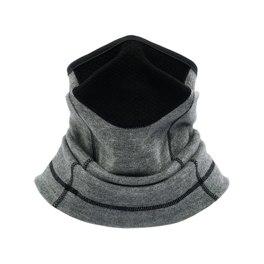 Winter Neck Gaiter Face Mask - Windproof Fleece Scarf for Cold Weather
