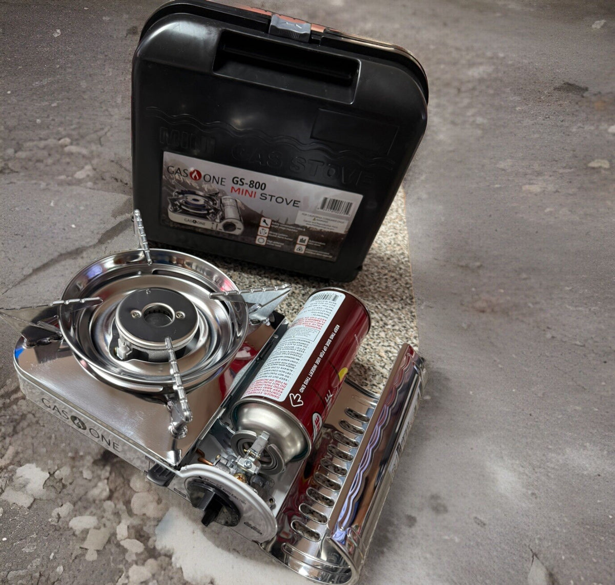Portable Gas Stove 7650 BTU Single Burner Camping Cooking Stove