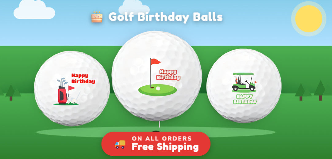 Funny Golf Ball Gift Set - 3 Novelty Practice Balls for Golfers, Birthday & Holiday Gifts