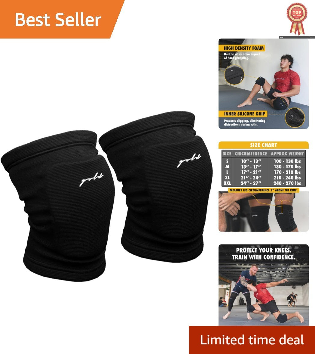 X-Large Knee Pads Set for Grappling - Flexible, Low-Profile Protective Gear