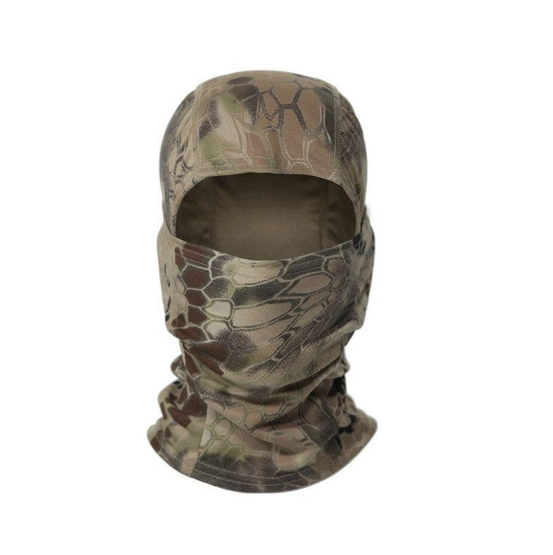 Full Face Camouflage Balaclava Mask for Outdoor Sports and Tactical Use