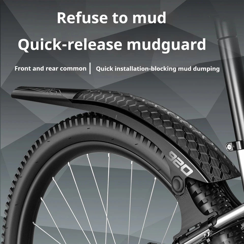 Adjustable Mountain Bike Mudguard Front & Rear Fender Splash Guard