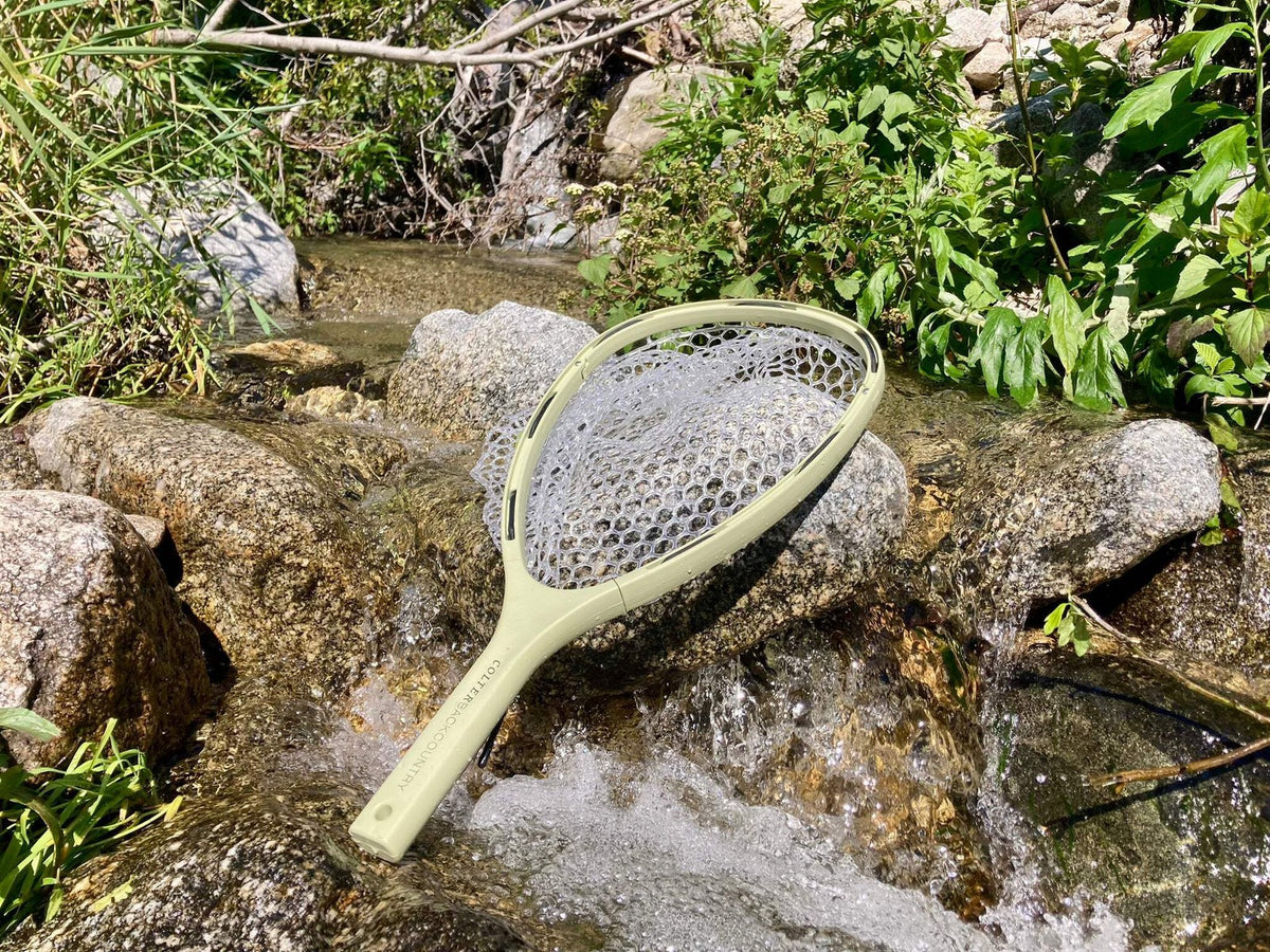 Collapsible Backcountry Fishing Net - Lightweight Durable Salmon & Trout Net