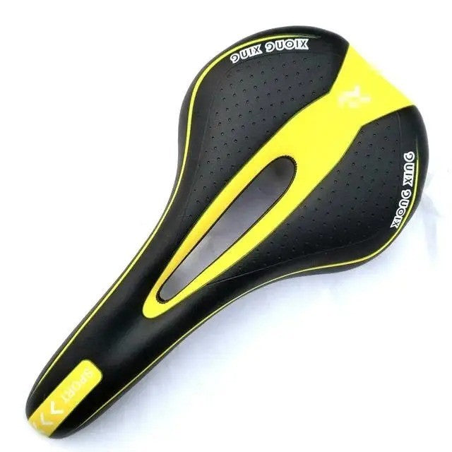 Soft Gel Bicycle Saddle Seat - Padded Mountain & Road Bike Cushion
