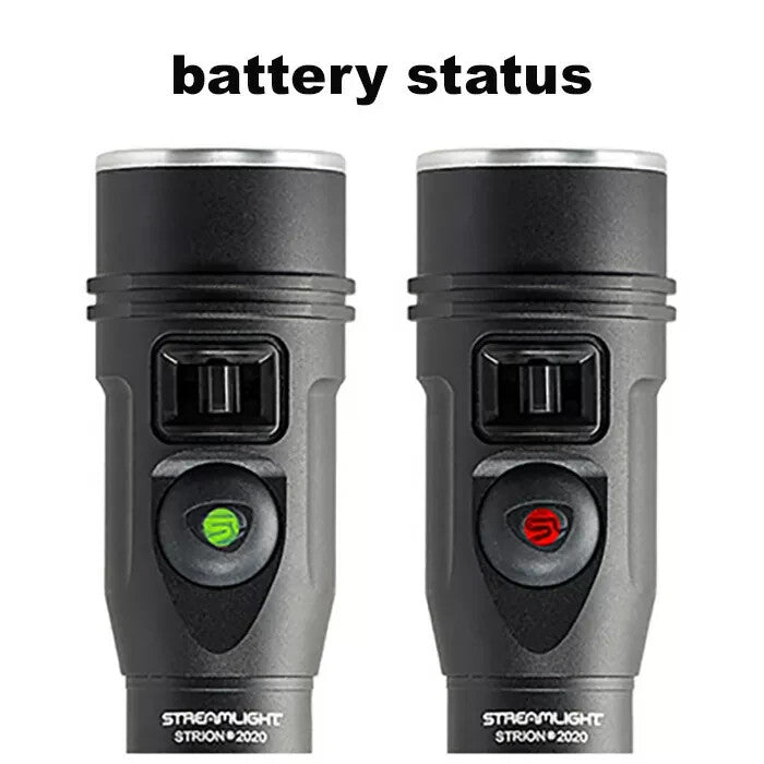 Rechargeable LED Flashlight 1200 Lumens with Battery - No Charger