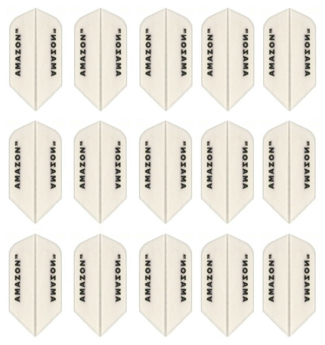 Dart Flights 5 Sets Transparent Slim Darts Flights - UK Poly 100 Micron