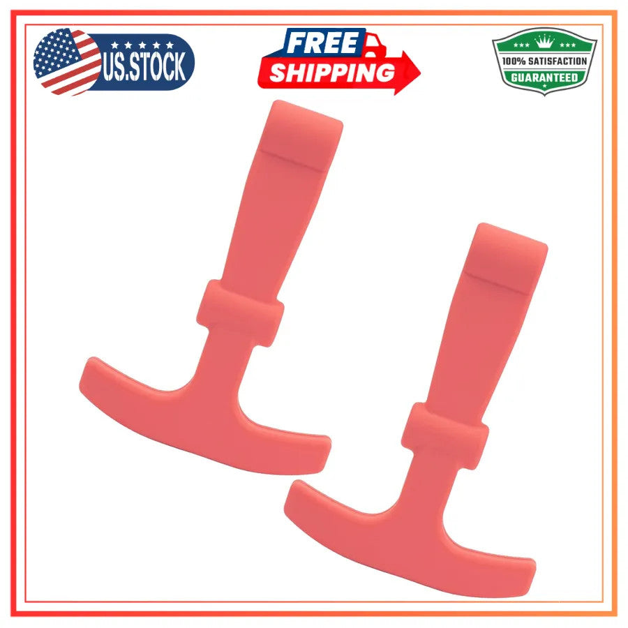 2 Pack Durable Rubber Cooler Lid Latches for Yeti and Most Hard Coolers