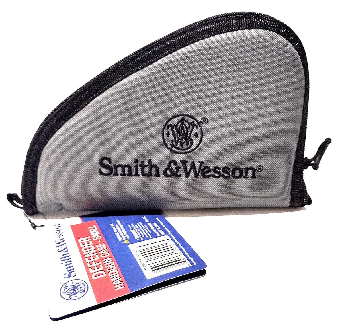 Smith & Wesson 9-Inch Gray Pistol Case with Padding and Soft Lining