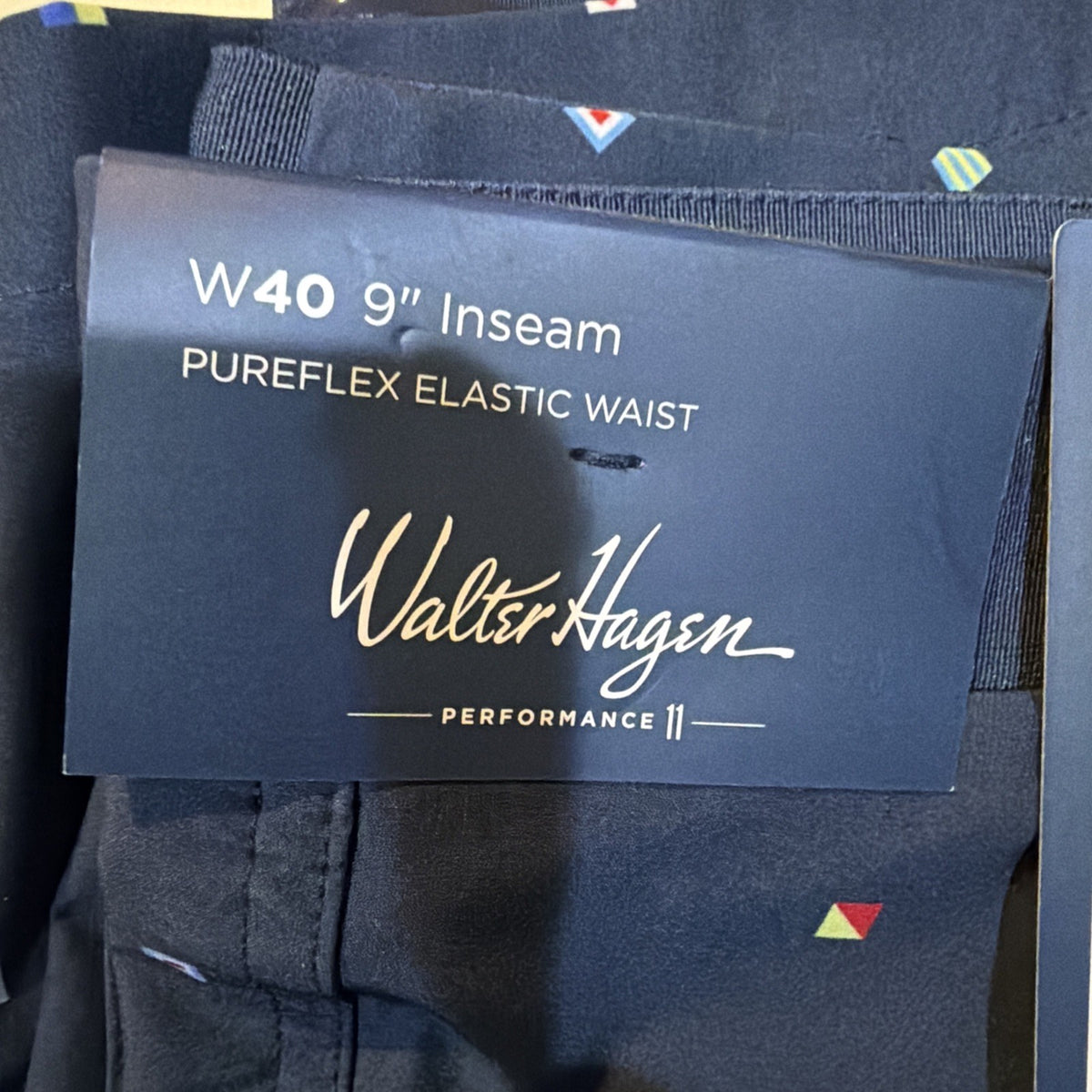 Walter Hagen Men's Performance 11 PureFlex 9-Inch Golf Shorts Size 40