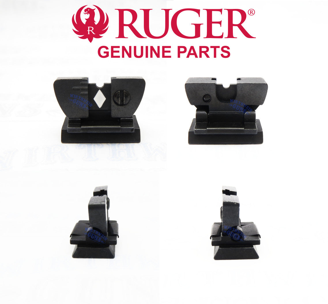 Ruger Adjustable Rear Sight for 10-22 Rifle with Dovetail Mount - Marble's