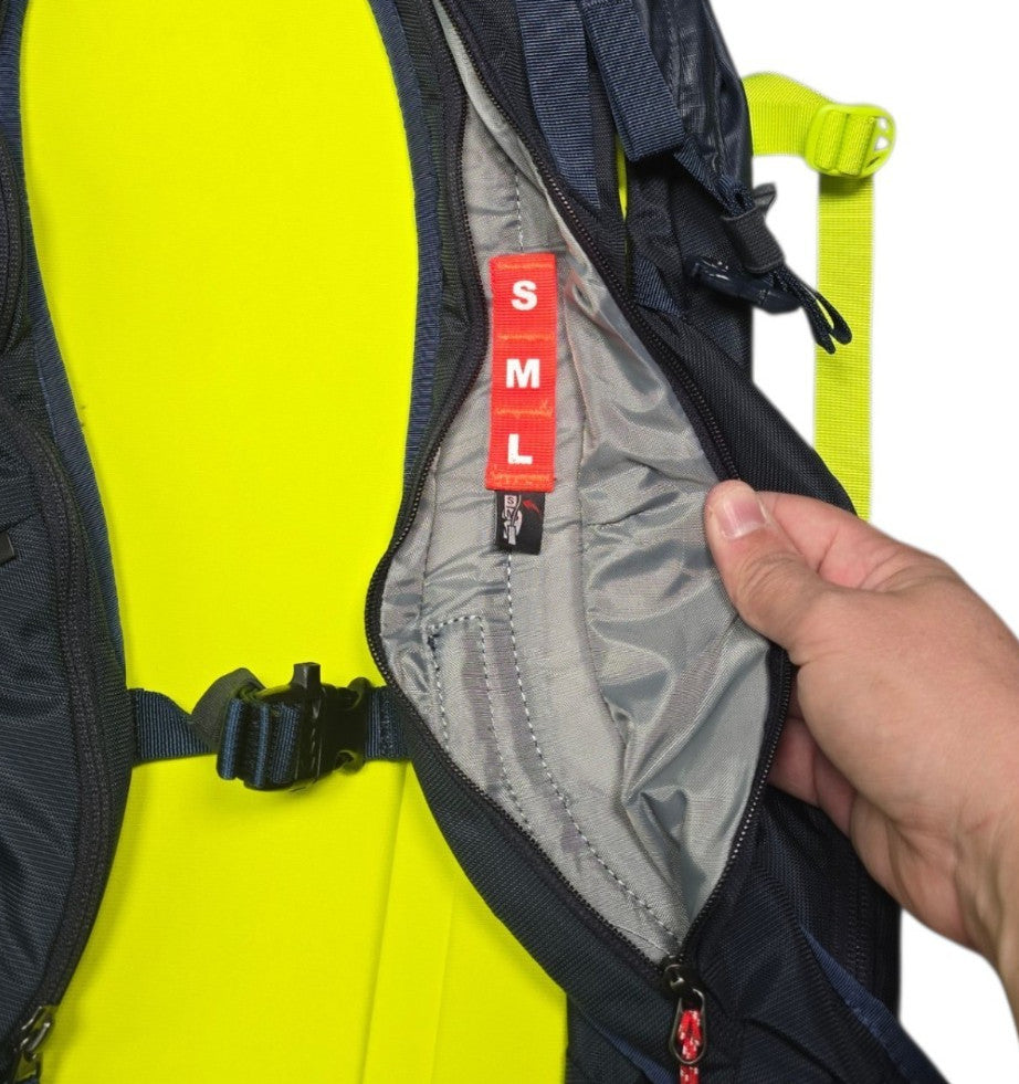 Backcountry Ski Snowboard Backpack with Mammut Airbag System 25L