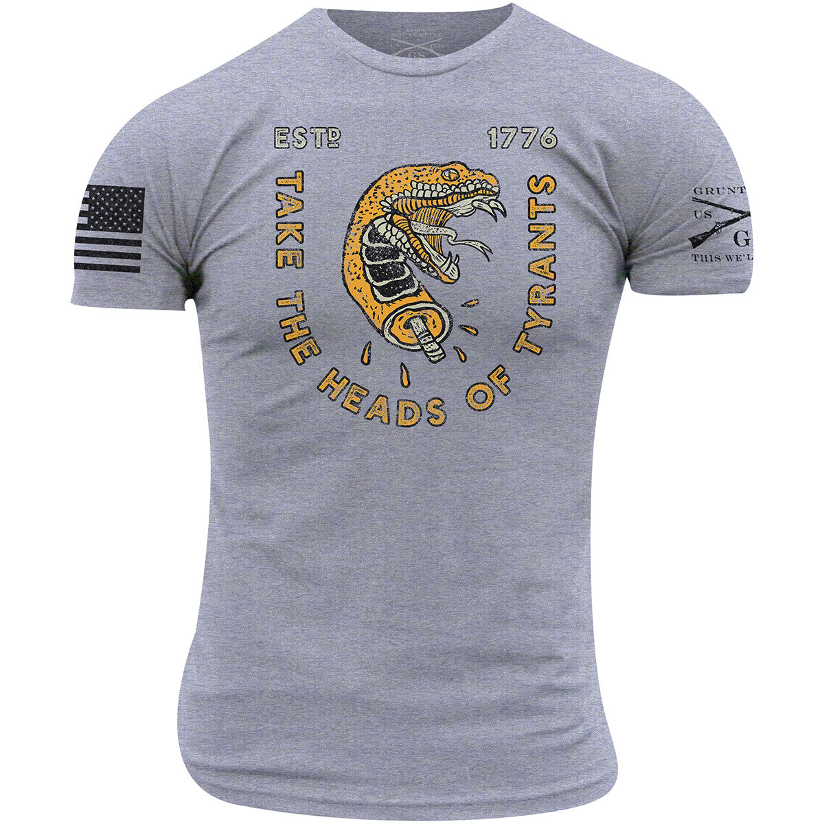 Unisex T-Shirt for Men and Women - Heather Gray Graphic Tee
