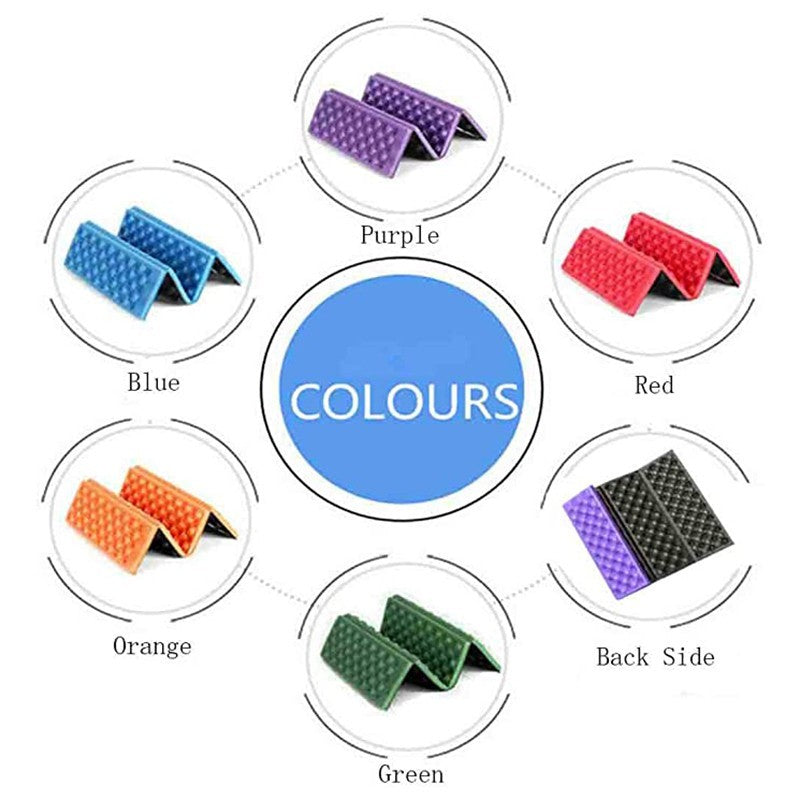 Waterproof Folding Camping Seat Pad Lightweight Foam Cushion for Outdoors