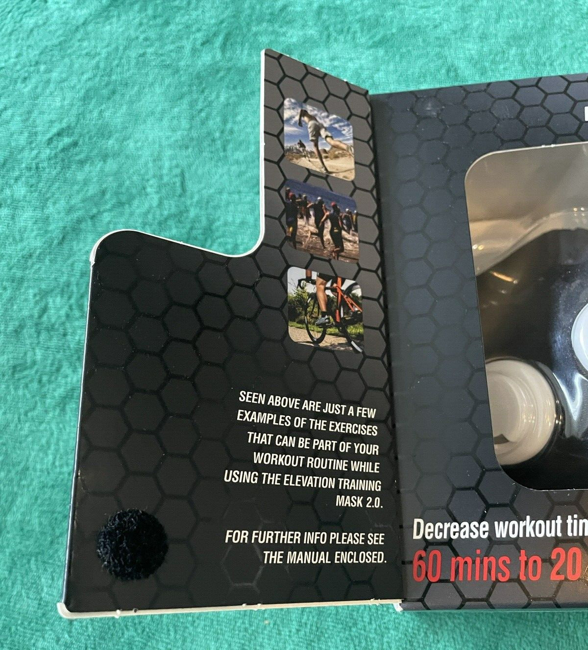 Elevation Training Mask 20 Simulates High Altitude Exercise Large NIB