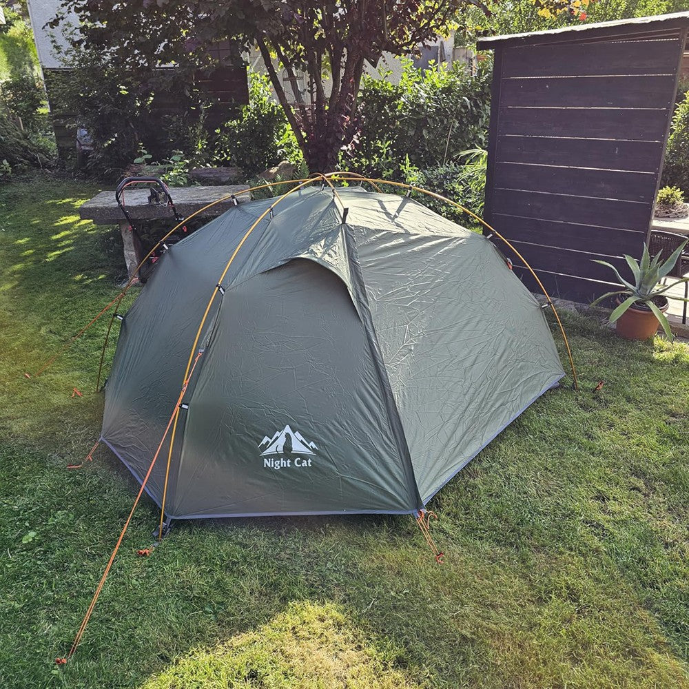 2 Person Camping Tent for Hiking Mountain Hunting 4 Seasons Waterproof
