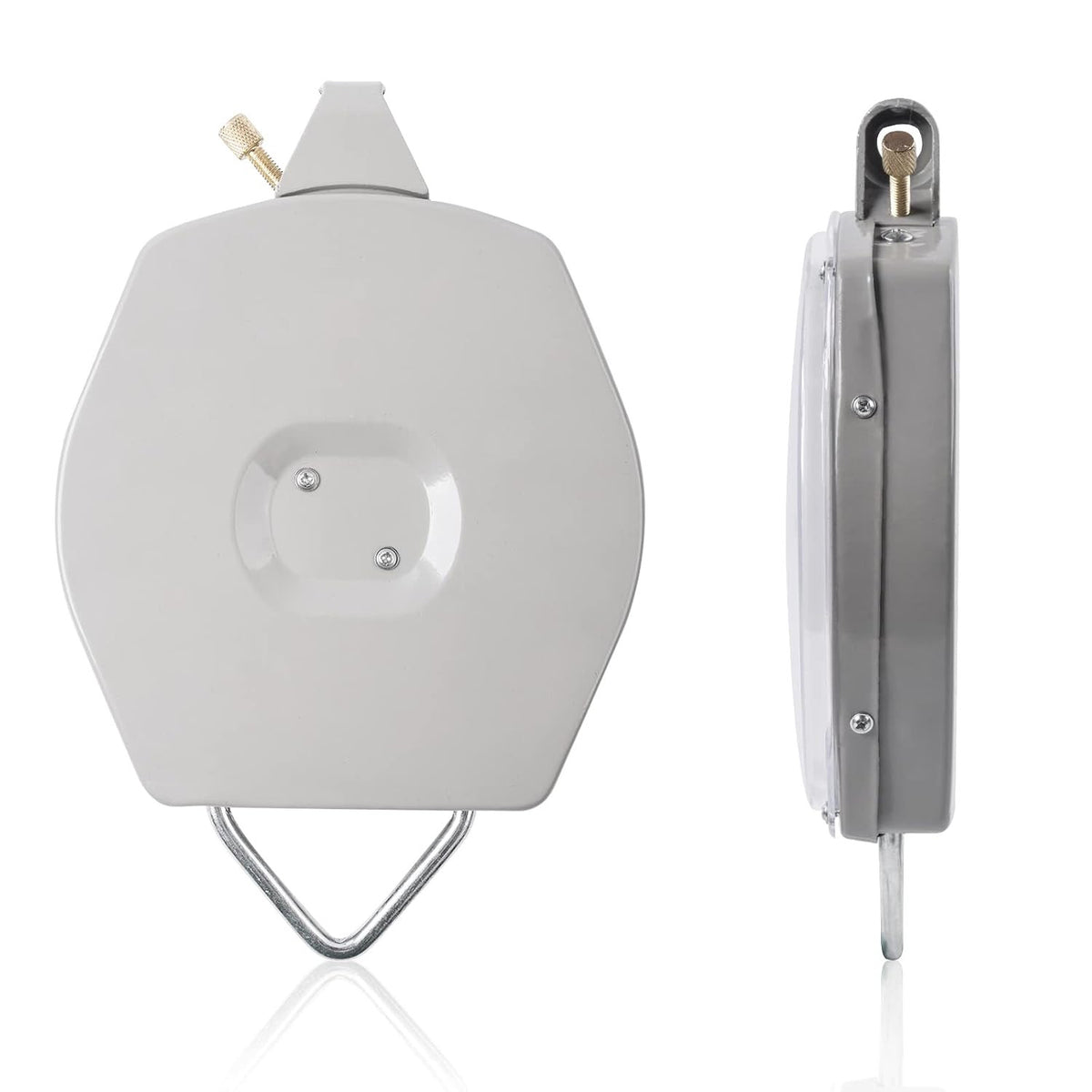 Mechanical Hanging Scale 440Lbs/200Kg Handheld Suspension Scale Gray