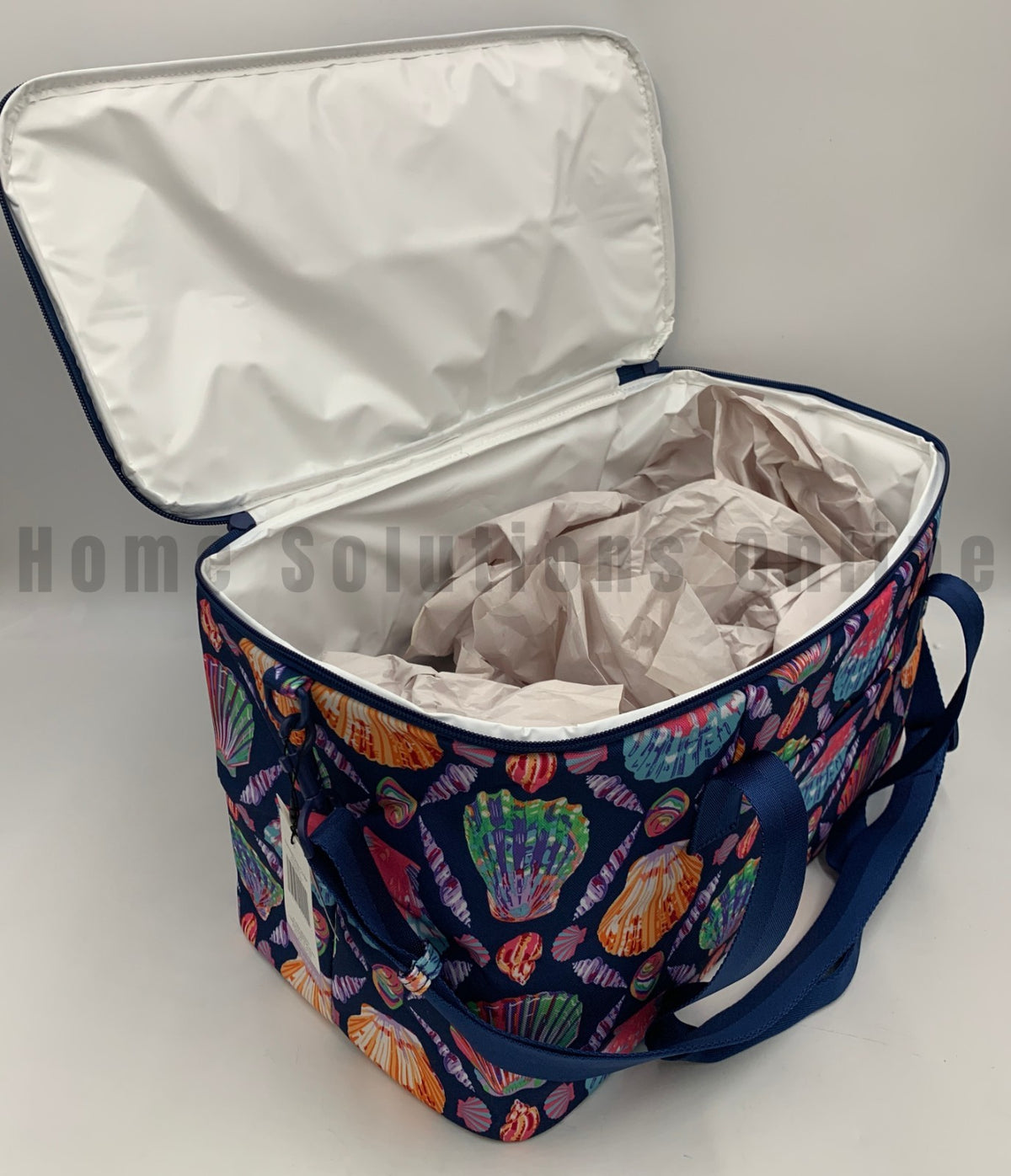 Vera Bradley Rainbow Seashell Insulated Family Cooler Bag - 29L