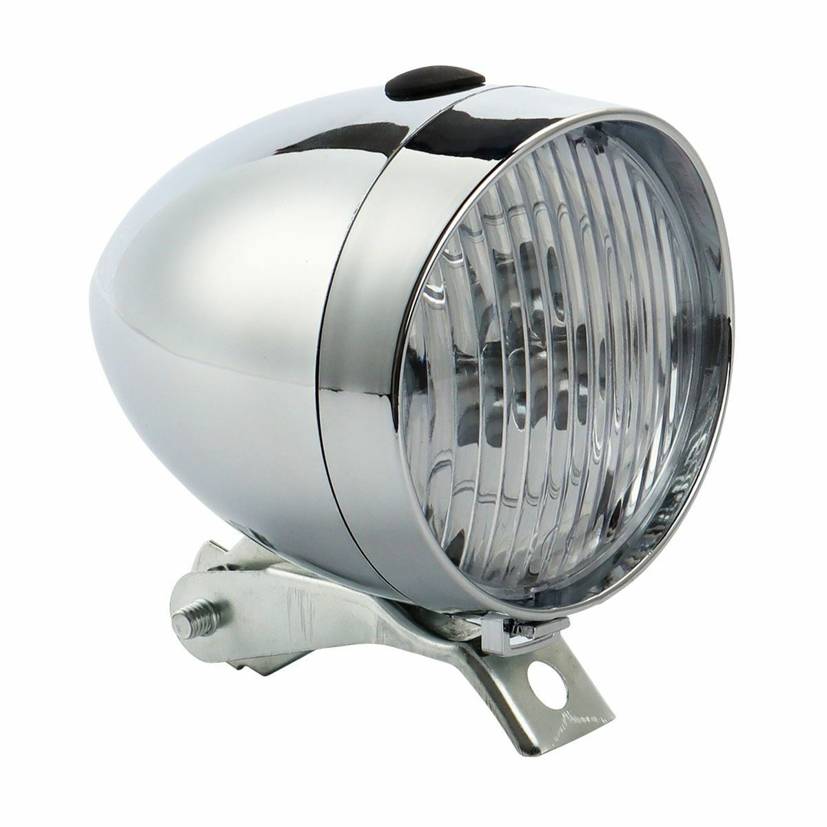 Retro Bicycle LED Headlight - Vintage Front Bike Light with Waterproof Design