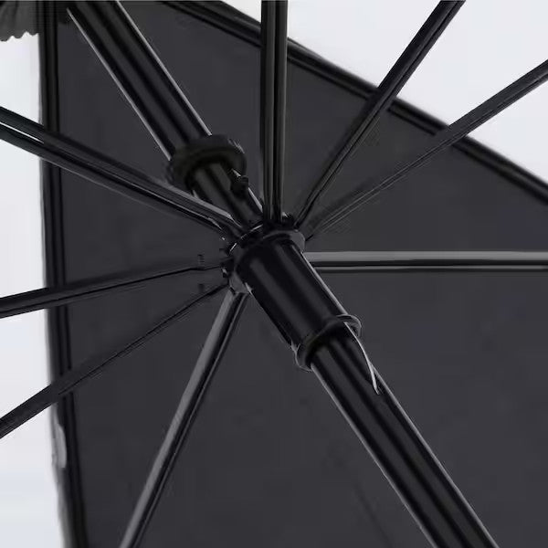 60 Inch Large Golf Rain Umbrella Black White for Golf Bag Protection