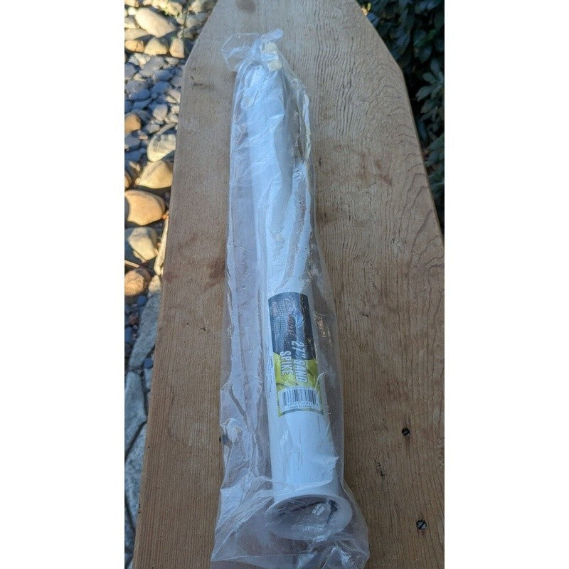 Heavy Duty PVC Sand Spike Beach Fishing Rod Holder - 27 Inch Pre-Drilled