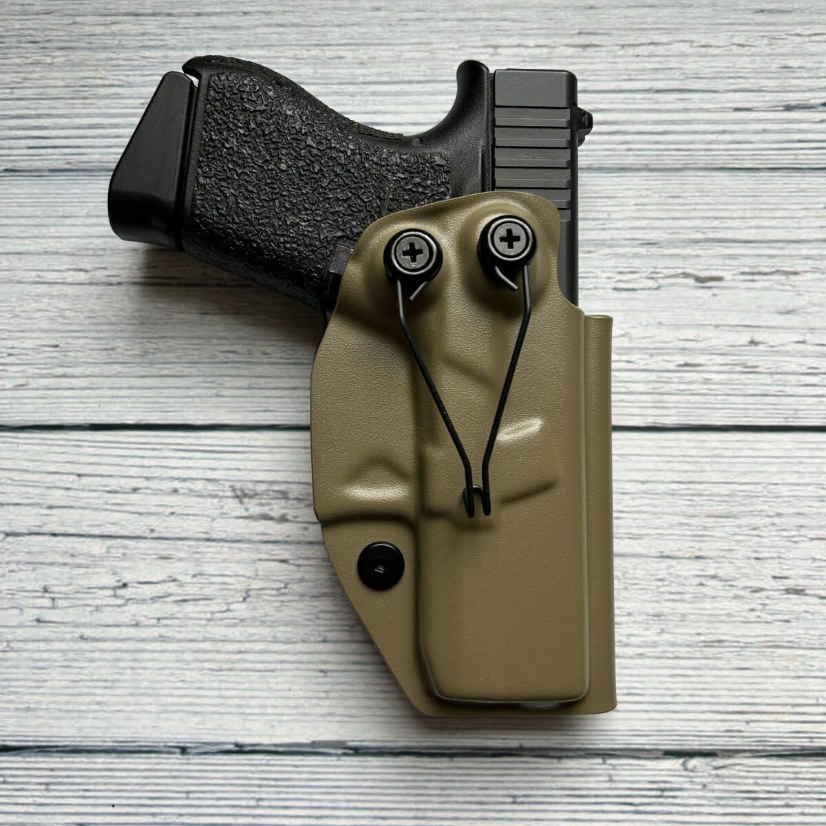Adjustable Belt Clip - Slim Profile, Low Visibility, 1.5-1.75 Inch Width