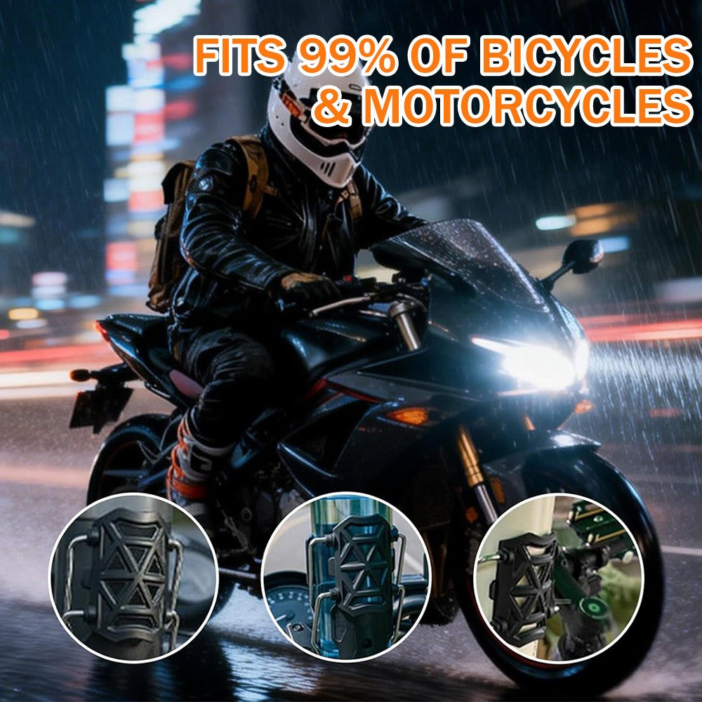 Universal Bike Motorcycle Handlebar Drink Holder for Bicycle Scooter ATV