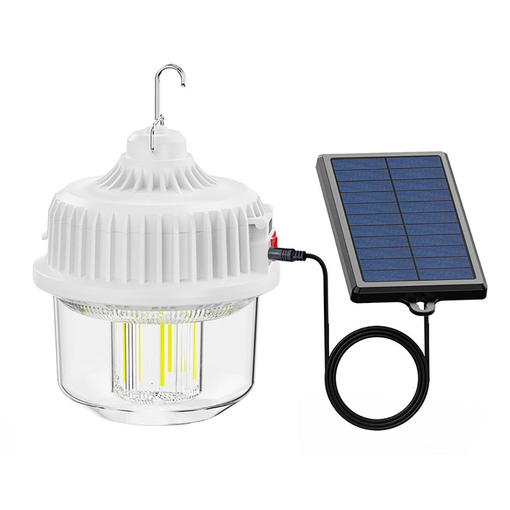Solar Portable Rechargeable LED Camping Lantern with USB Charger - All Variants