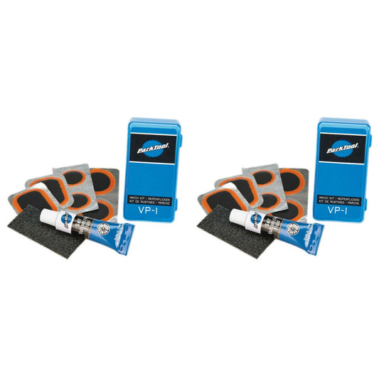 Bike Tube Patch Kit with 6 Self-Vulcanizing Patches and Tools - Bicycle Tire Repair