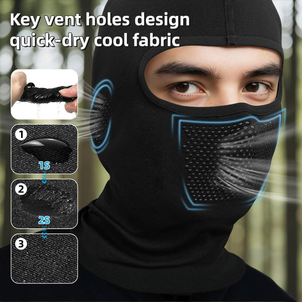 Breathable Full Face Mask Balaclava for Cycling Motorcycle Skiing