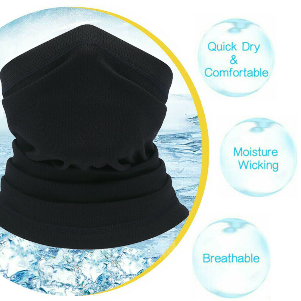 UV Cooling Neck Gaiter Face Cover for Outdoor Activities - Unisex