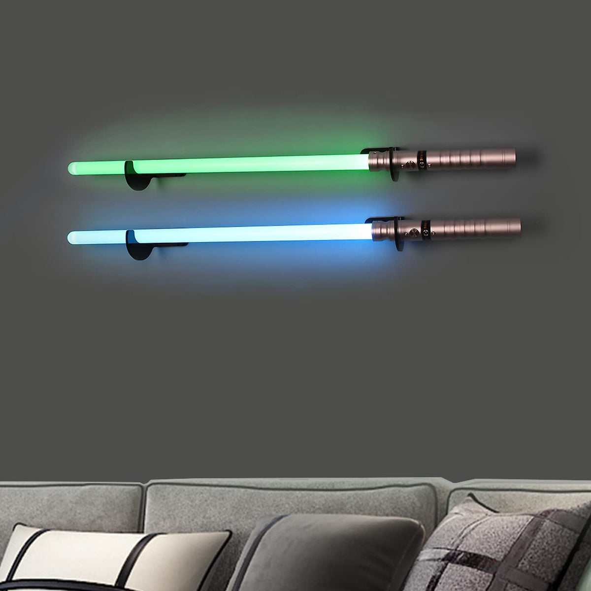 Lightsaber Wall Mount Display Stand for Swords & Collectibles