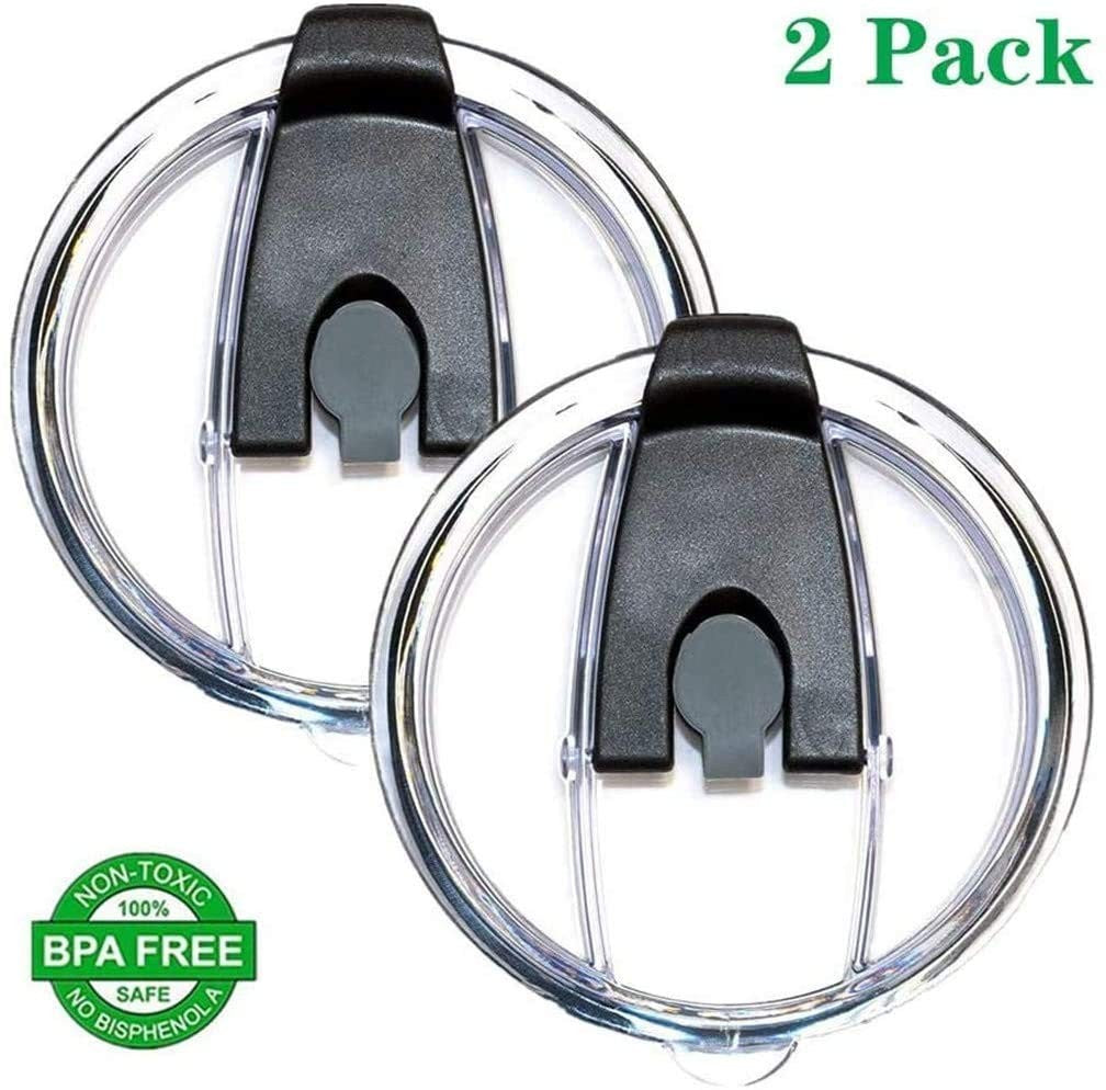 20 oz Stainless Steel Tumbler Replacement Flip Lid with Straw Hole